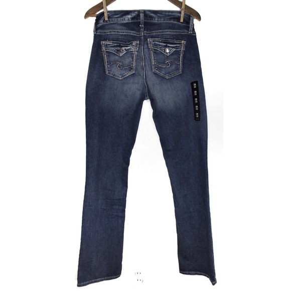 Silver Jeans Elyse Slim Boot Jeans 28 6 - Picture 9 of 13